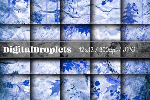 Christmas on Parchment Vol. 22: Vintage Texture for Modern Design