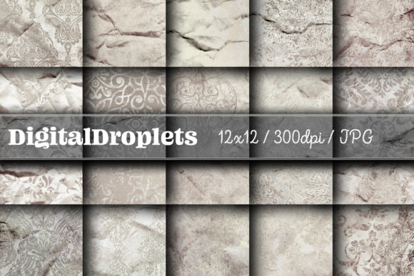 Golden Damask Dust Vol. 43: Elevate Your Vintage Design Projects