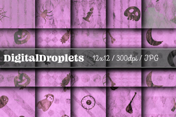 Halloween Papers Vol. 15: Gothic Design Assets