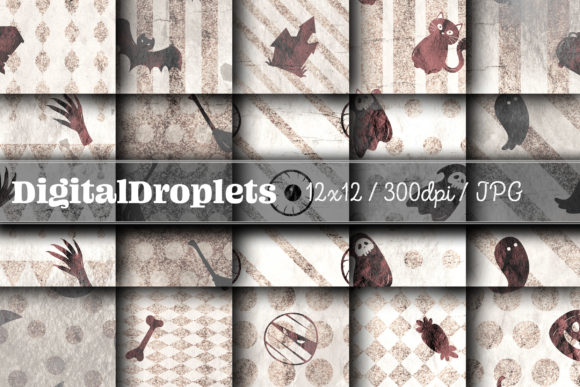 Halloween Papers Vol. 19: A Gothic Design Collection