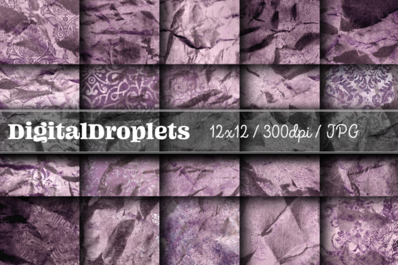 Olden Damask Paper Vol. 11: Vintage Textures for Modern Design