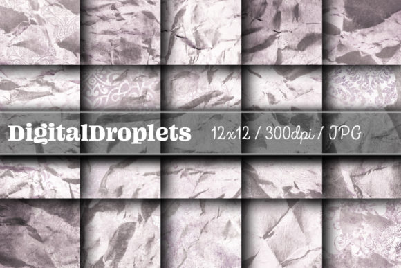Olden Damask Paper Vol. 20: Vintage Textures for Modern Design